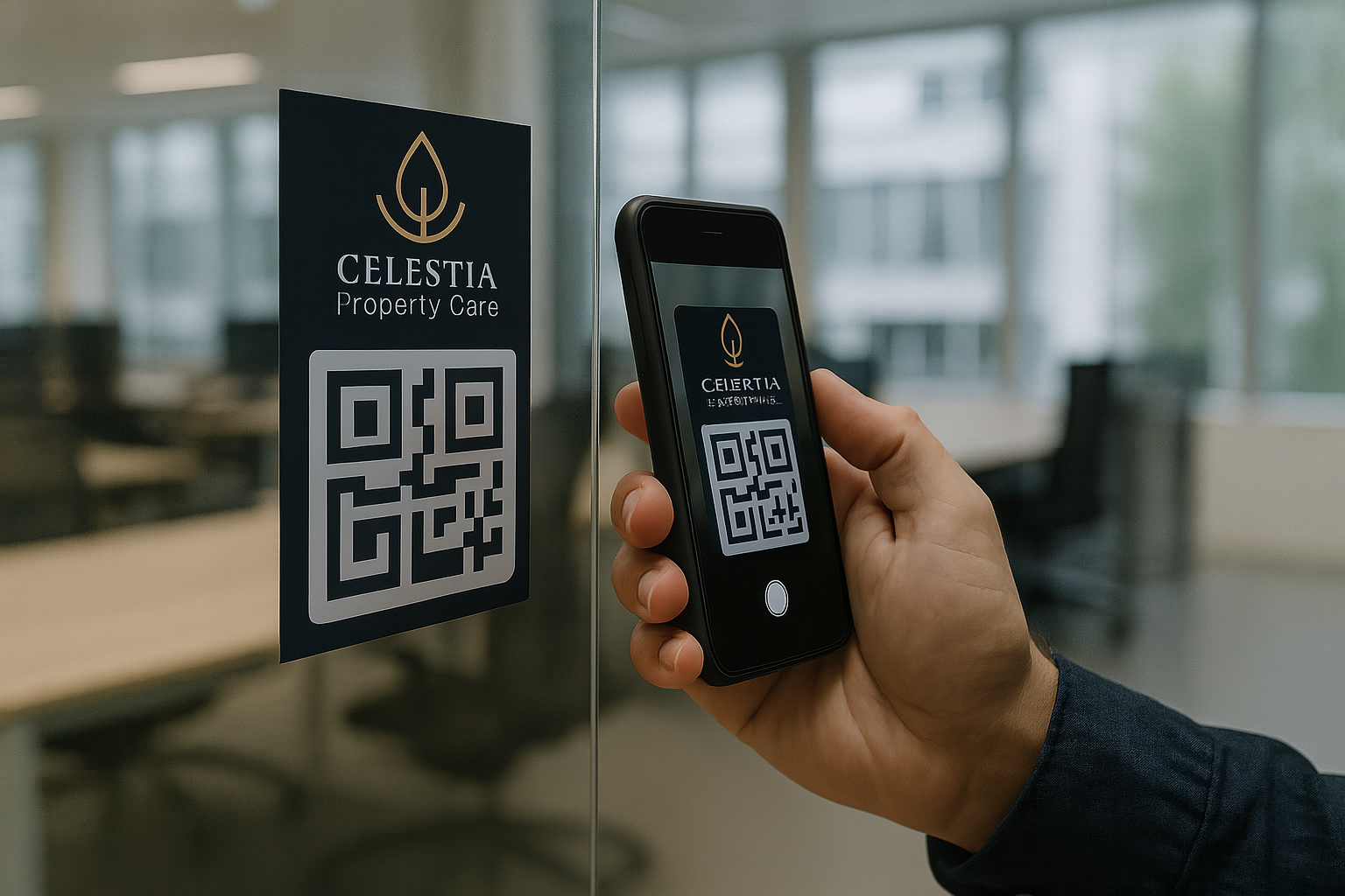 QR Code for Celestia Property Care